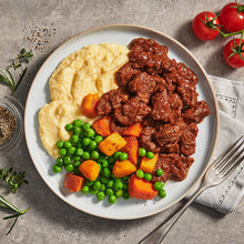 Load image into Gallery viewer, My Muscle Chef - Braised Beef Ragu With Polenta & Roast Vegetables