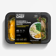 Load image into Gallery viewer, My Muscle Chef - Chicken & Chimichurri Mayo with Pumpkin Mash & Green Beans