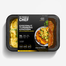 Load image into Gallery viewer, My Muscle Chef - Coconut Turmeric Chicken with Pumpkin Mash