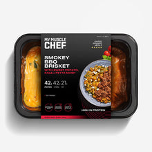 Load image into Gallery viewer, My Muscle Chef - Smokey BBQ Brisket With Sweet Potato, Kale & Feta Mash