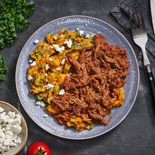 Load image into Gallery viewer, My Muscle Chef - Smokey BBQ Brisket With Sweet Potato, Kale & Feta Mash