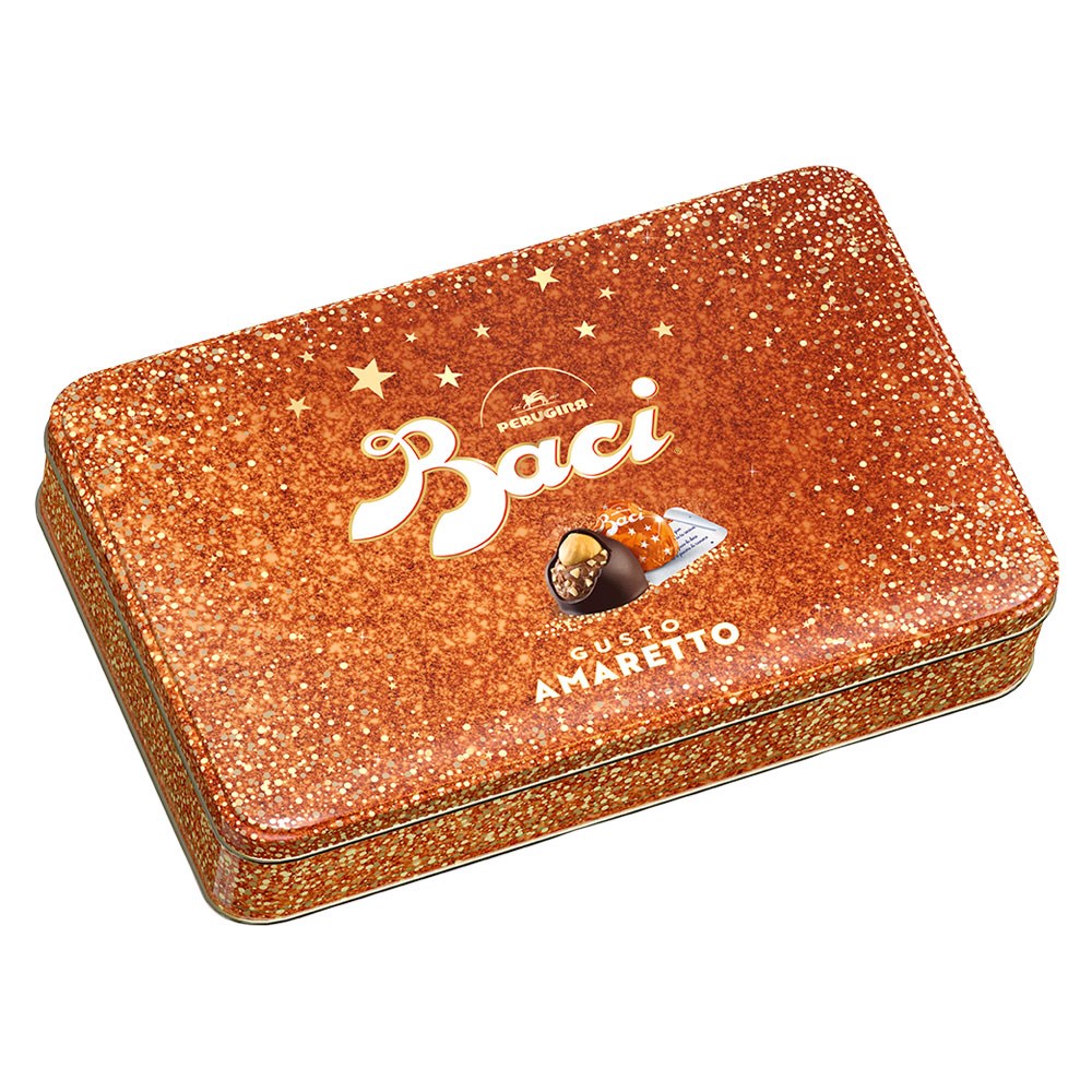 Baci - Xmas Edition - Natale Amaretto Tin - 4 x 250g