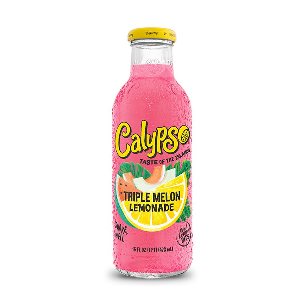 Calypso - Traditional Lemonade - Triple Melon - 12 x 473ml