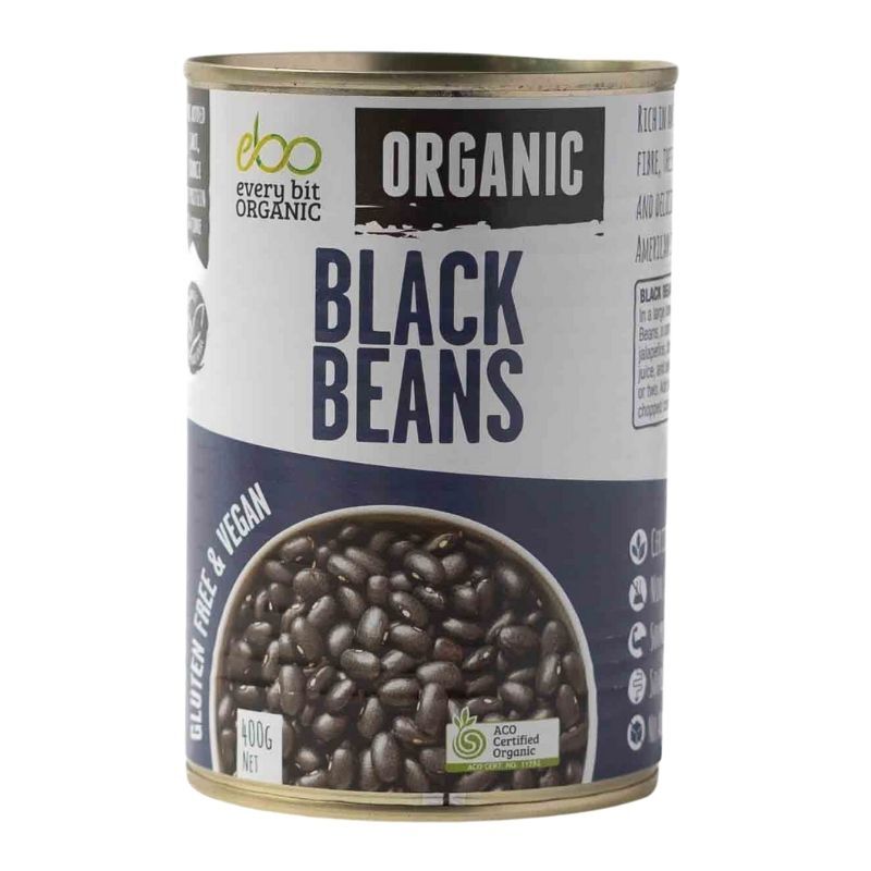 Every Bit Organic - Pantry - Organic Black Beans - 12 x 400g