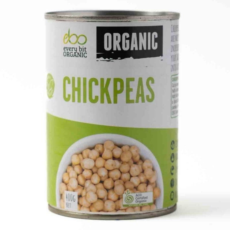Every Bit Organic - Pantry - Organic Chick Peas - 12 x 400g