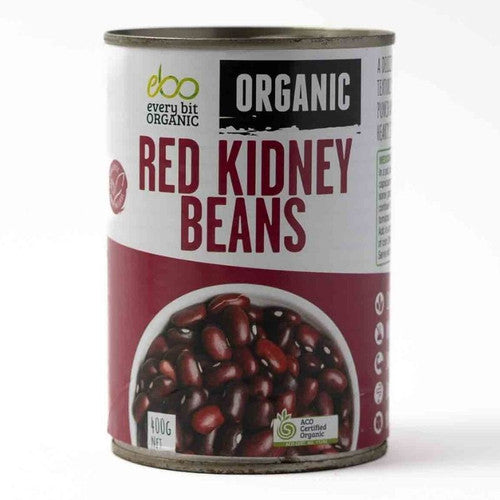 Every Bit Organic - Pantry - Organic Red Kidney Beans - 12 x 400g
