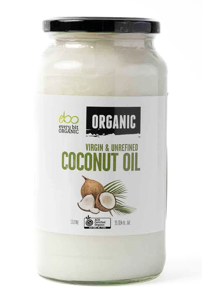 Every Bit Organic - Pantry - Organic Virgin Coconut Oil - 6 x 1L