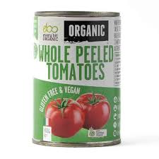 Every Bit Organic - Pantry - Organic Whole Peeled Tomatoes - 12 x 400g