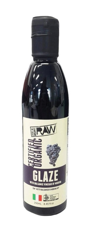 Every Bit Organic - Vinegar - Organic Balsamic Glaze Vinegar - 6 x 250ml