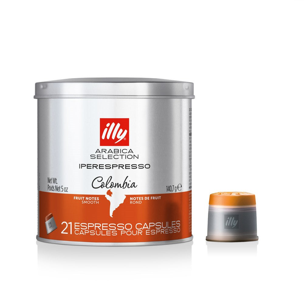 Illy - Coffee Capsule - Colombia - 21 x 6x140g