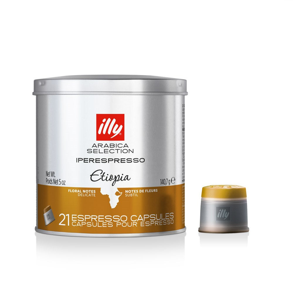 Illy - Coffee Capsule - Ethiopia - 21 x 6x140g