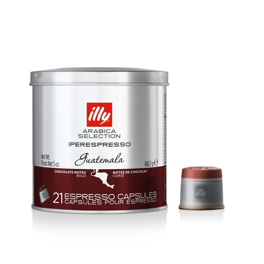 Illy - Coffee Capsule - Guatemala - 21 x 6x140g