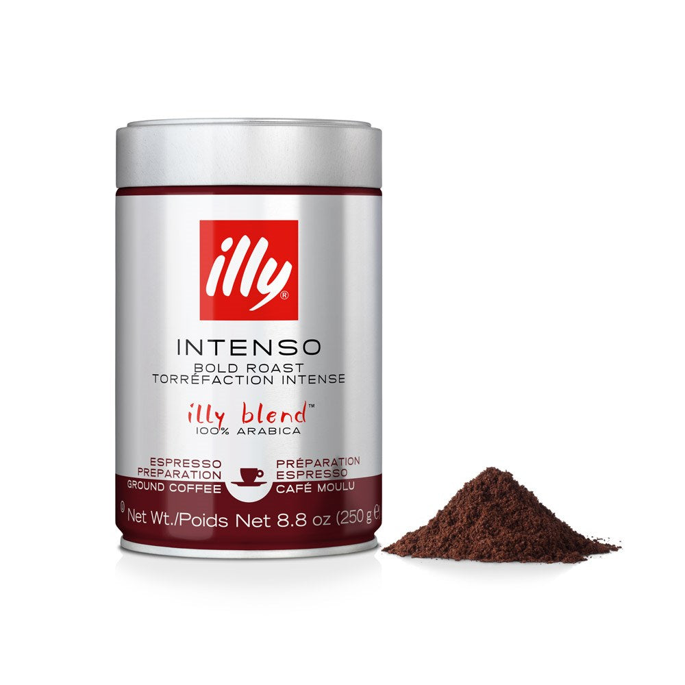 Illy - Ground Coffee - Intenso - 6 x 250g