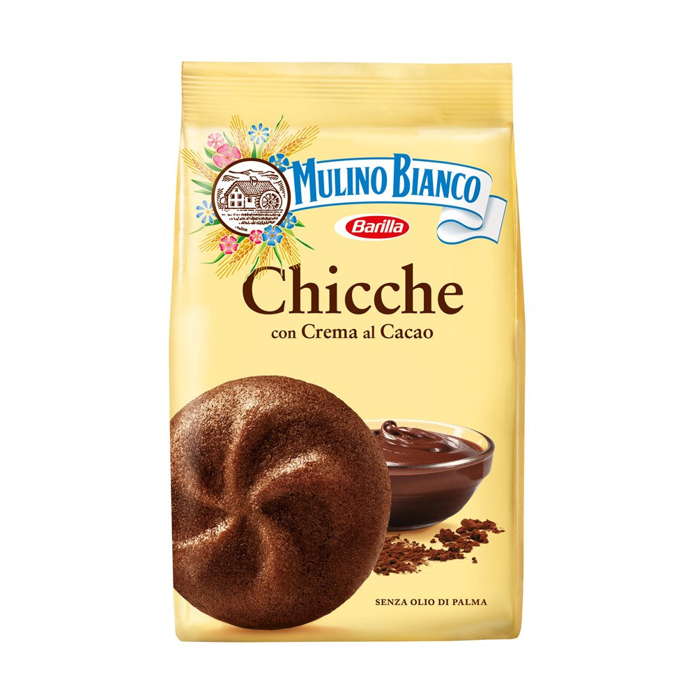Mulino Bianco - Italian Biscuit - Chicche Cacao - 10 x 200g