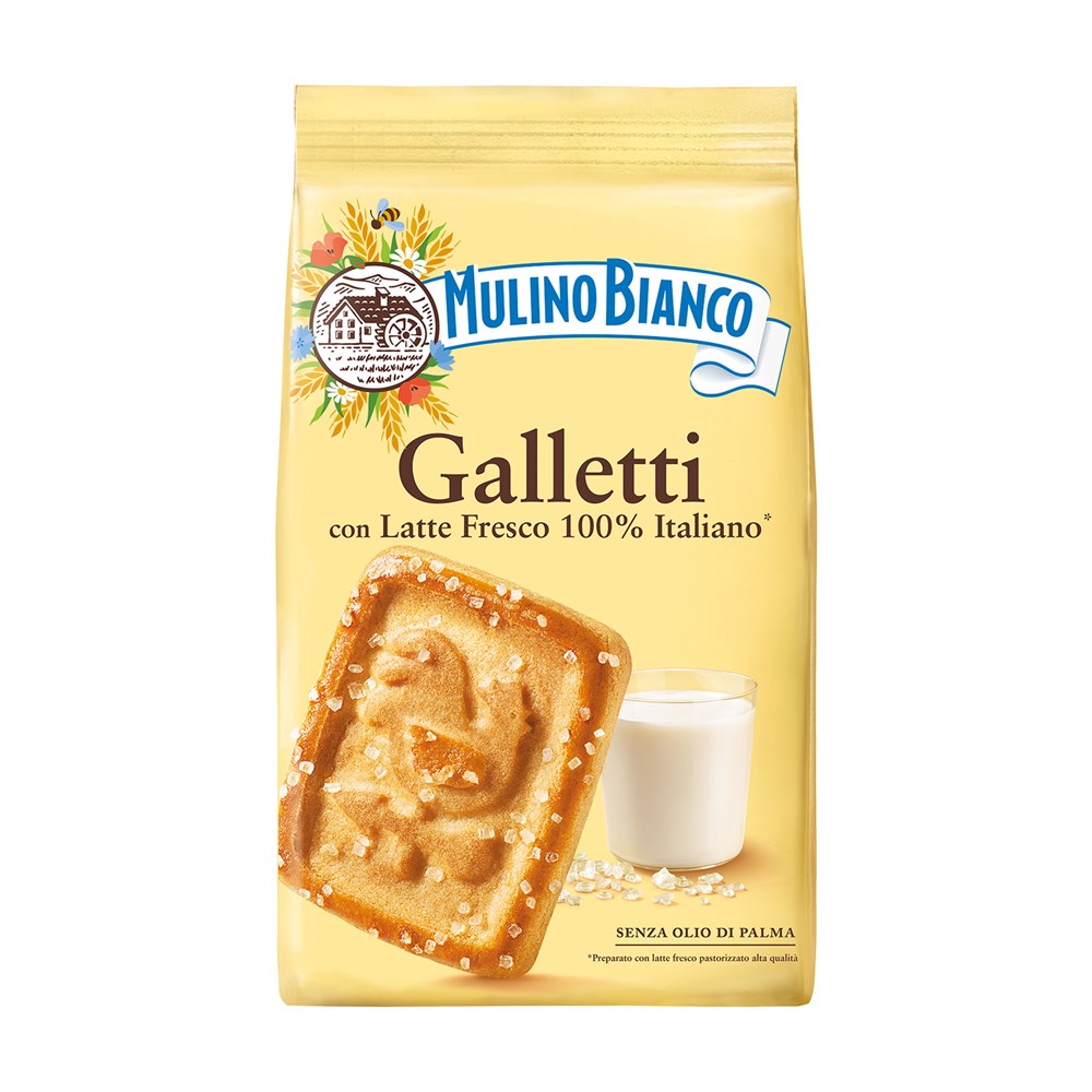 Mulino Bianco - Italian Biscuit - Galletti - 12 x 350g