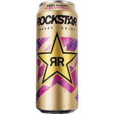 Rockstar - Energy Drink - Zero Sugar Passionfruit - 12 x 500ml