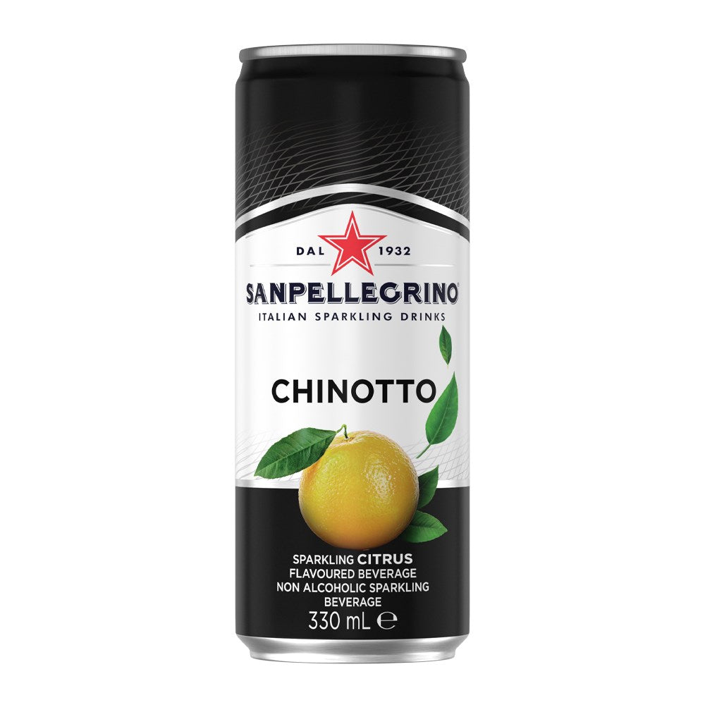 San Pellegrino - Beverages Cans - Chinotto - 24 x 330ml Cans