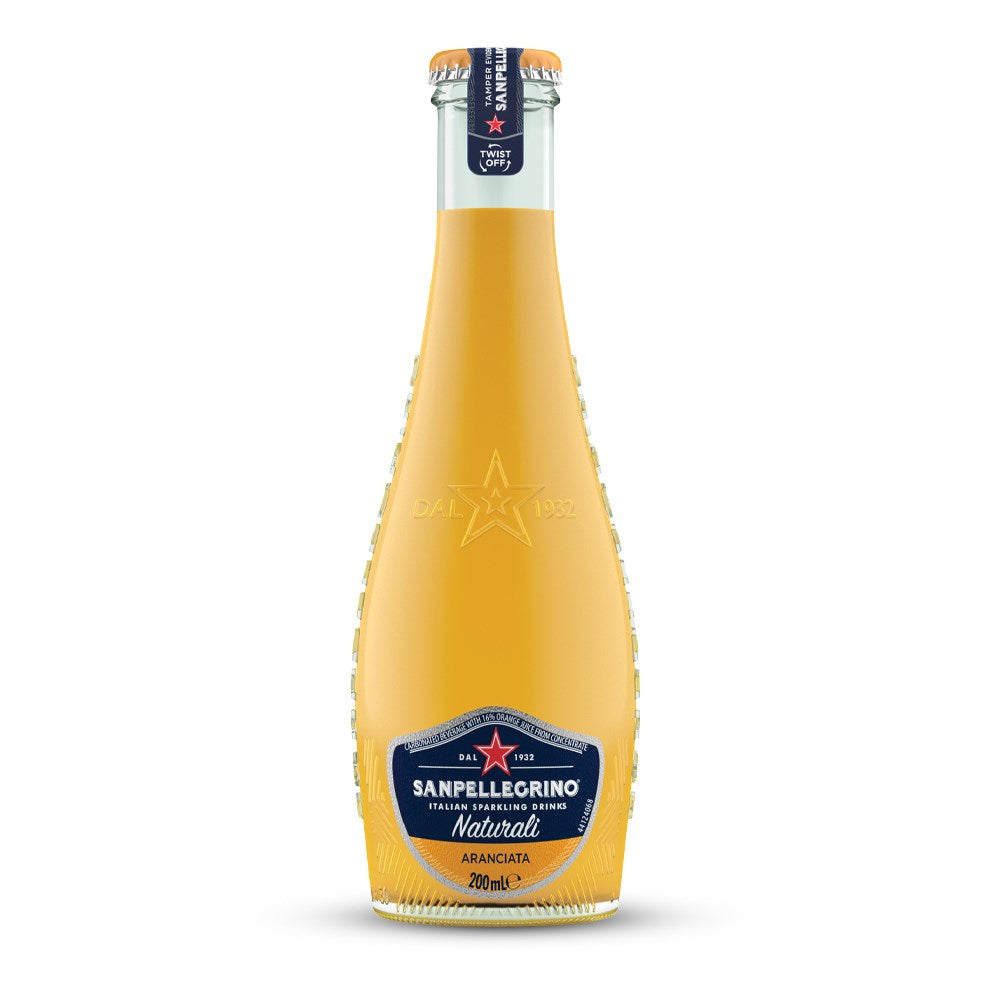 San Pellegrino - Beverages Glass - Aranciata - 24 x 200ml Glass