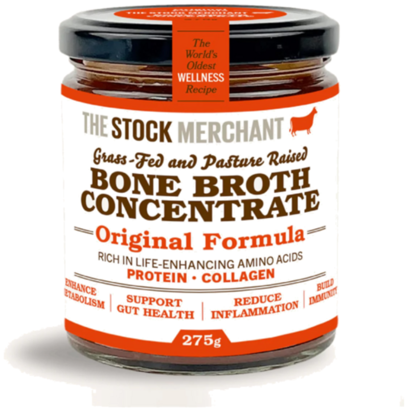 The Stock Merchant - Concentrated Bone Broth - Original - 12 x 275g