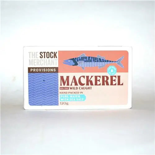 The Stock Merchant - Wild - Pure Water - Mackerel - 36 x 120g