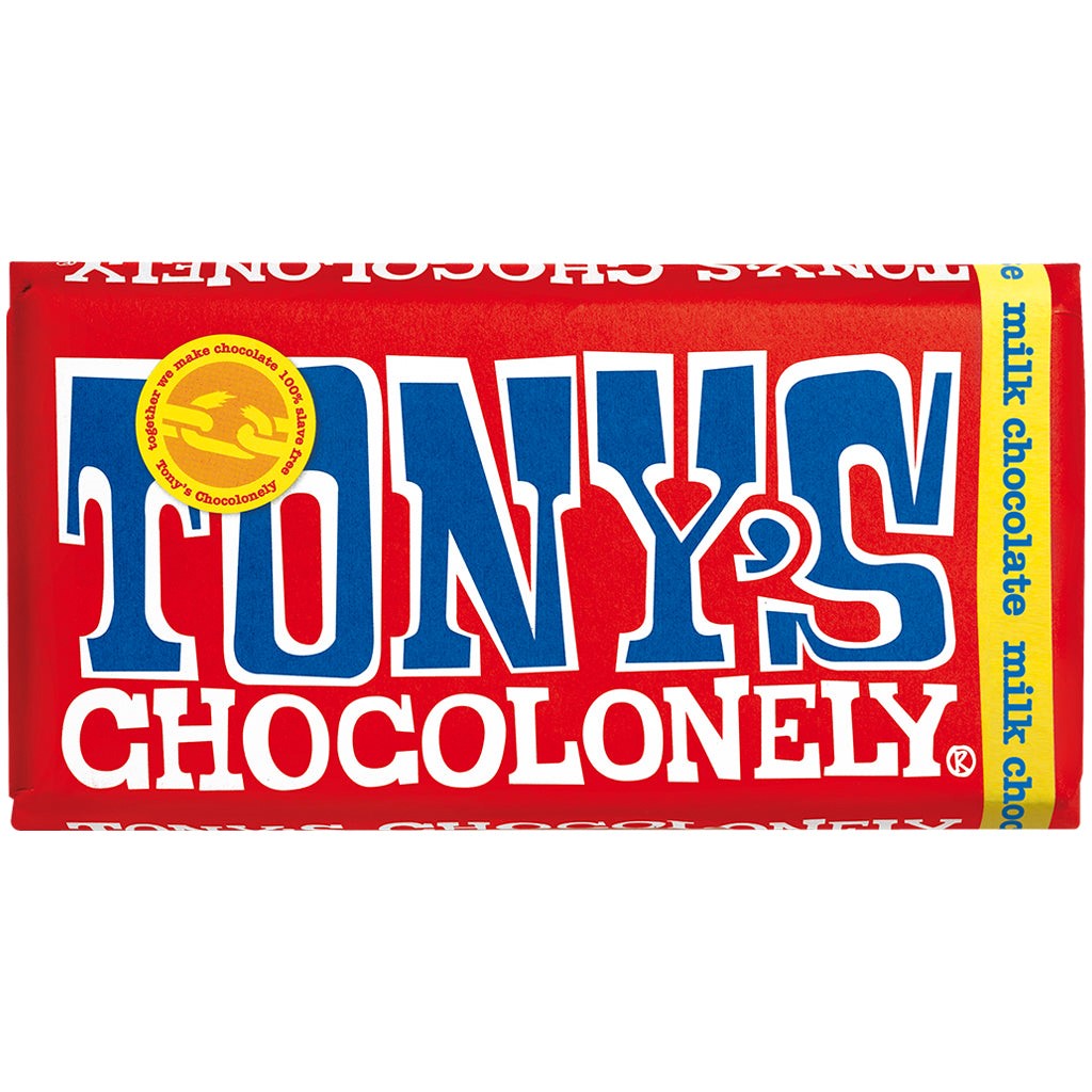 Tony's Chocolonely - Chocolate - Milk Chocolate - 15 x 180g