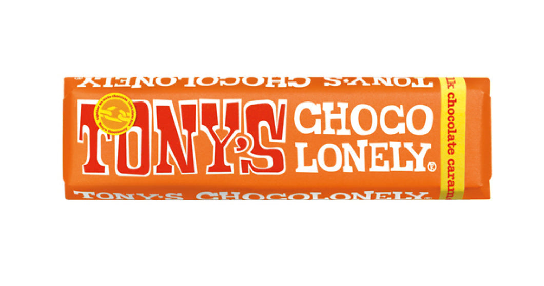 Tony's Chocolonely - Chocolate - Snack Size Milk Caramel Sea Salt - 35 x 47g