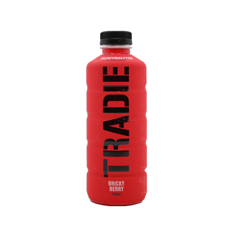 Tradie - Sports Drink - U Bricky Berry - 12 x 750ml