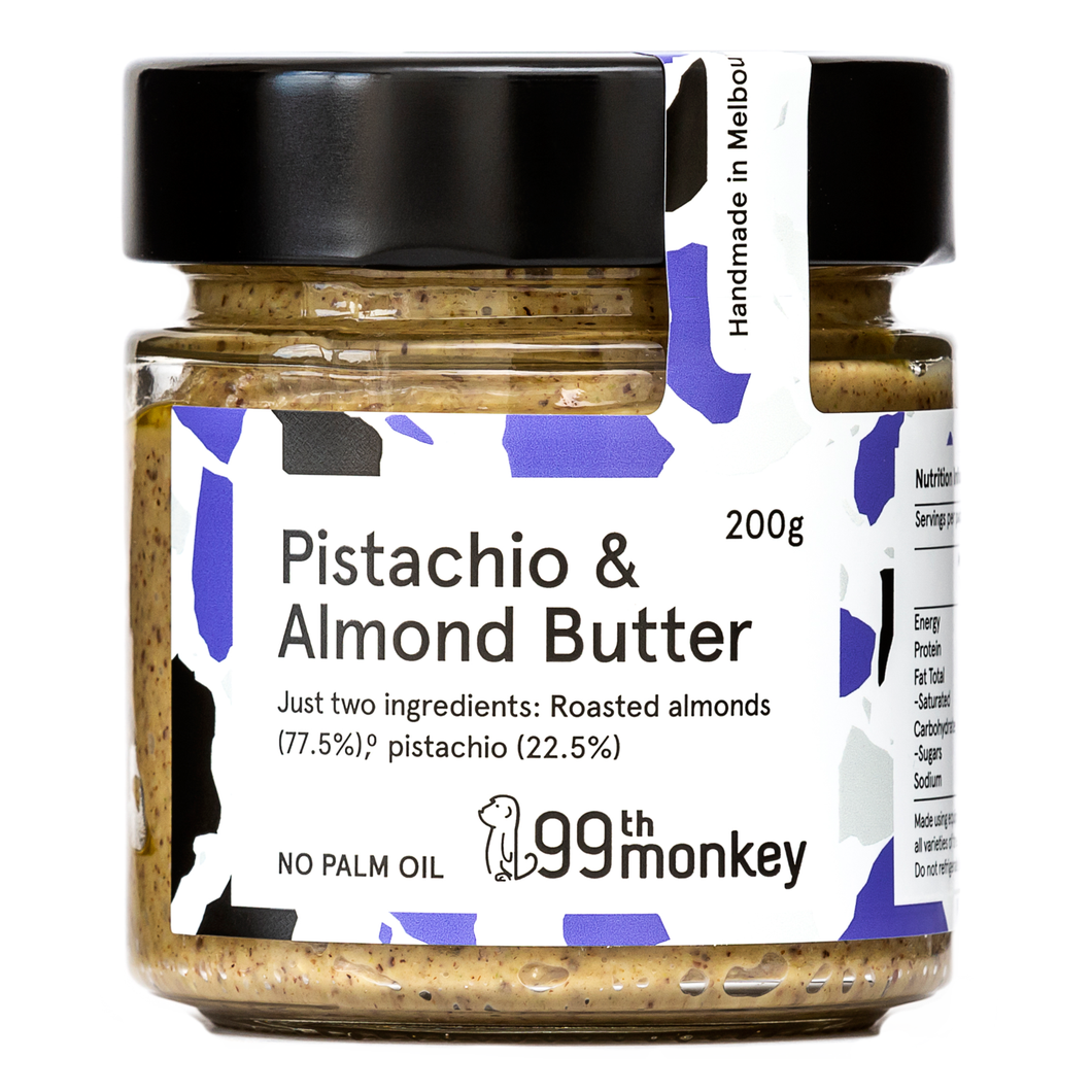 99th Monkey - Pistachio Almond Butter 6 x 200g