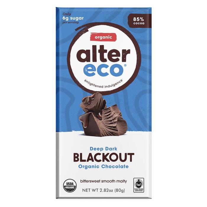 Alter Eco - Dark Blackout Chocolate 12 x 80g