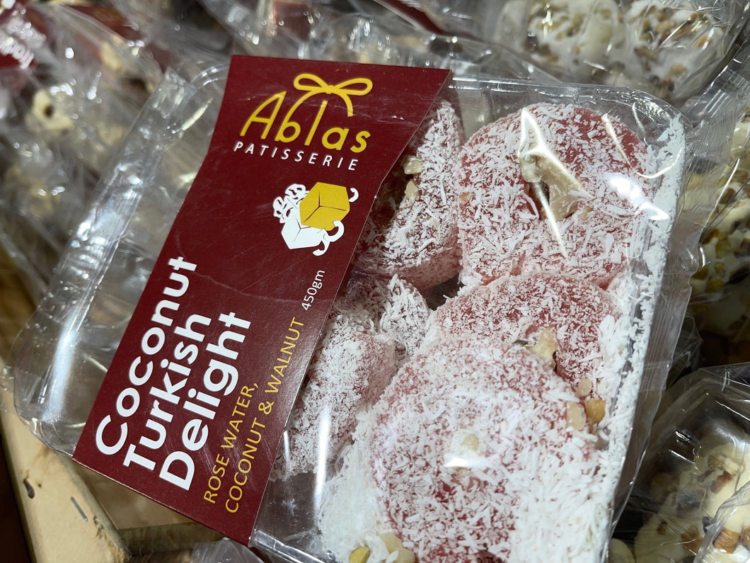 Ablas Pattisserie - Coconut Turkish Delight 250g