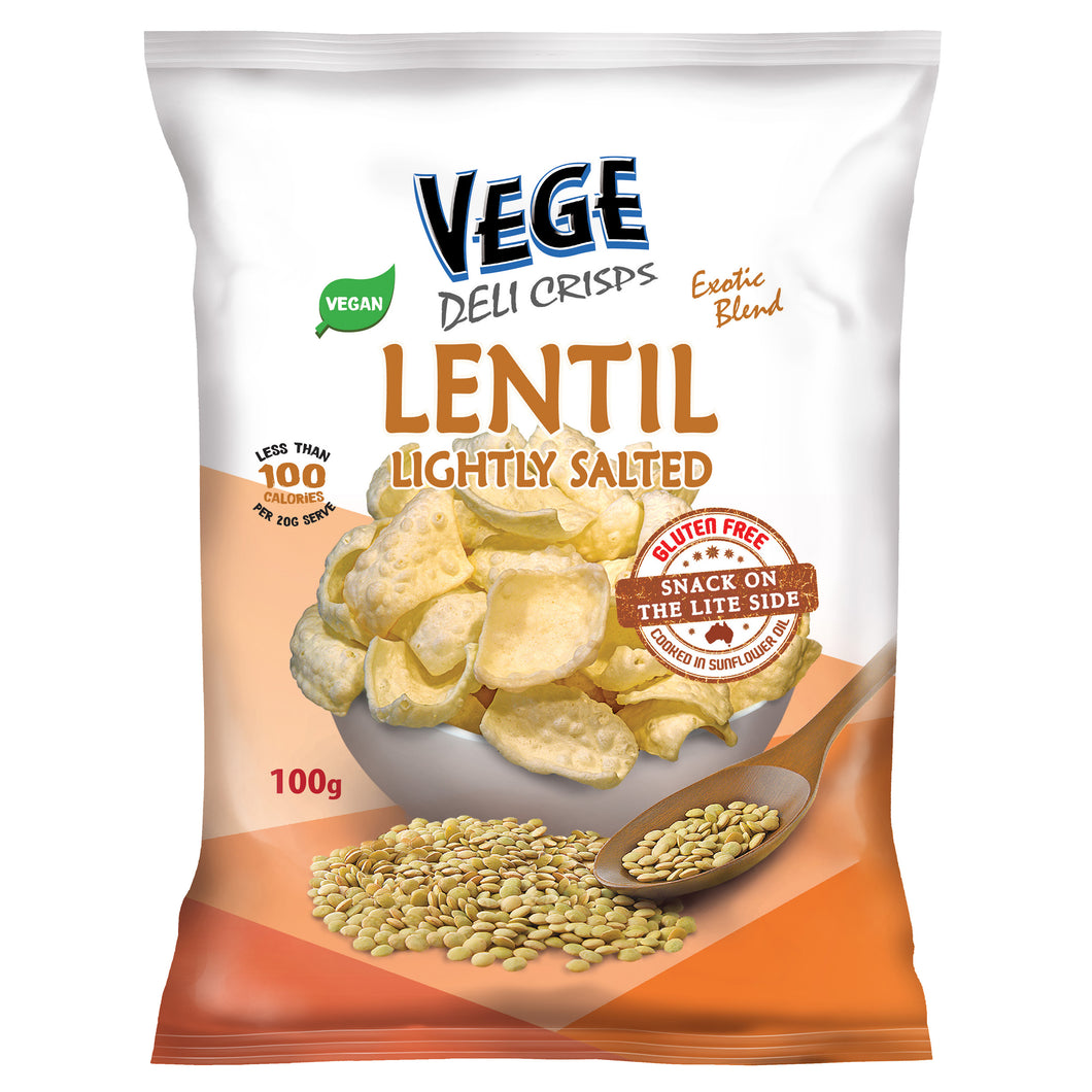 Ajitas - Vege Deli Crisp Lentil GF, V, GMO Free 5 x 100g