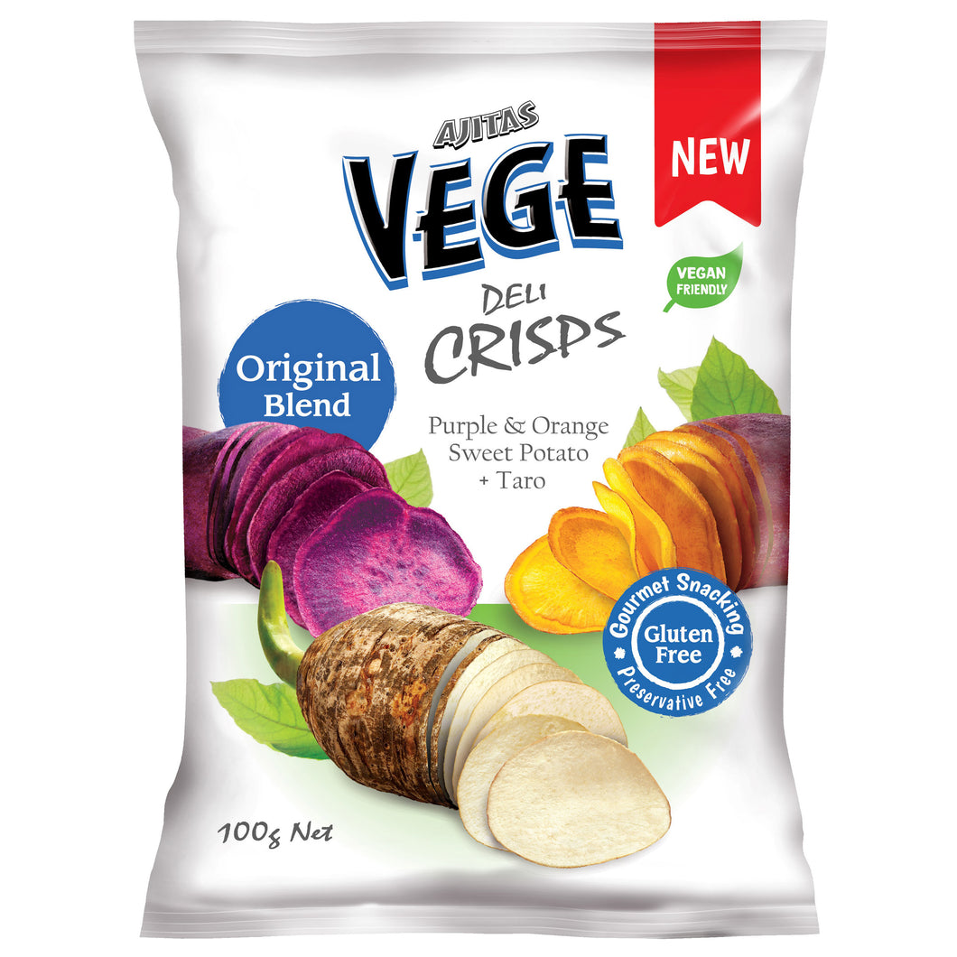 Ajitas - Vege Deli Crisp Original GF, Kosher 5 x 100g