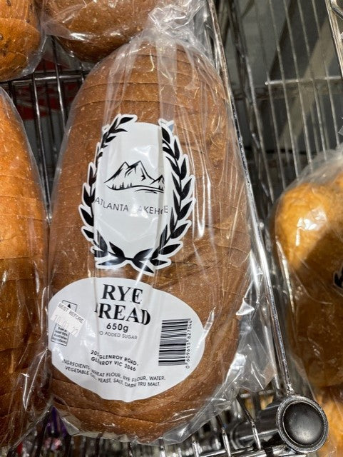 Atlanta Bakehouse - Rye Bread x 6
