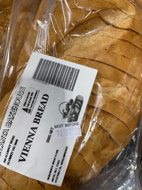 Atlanta Bakehouse - Vienna Bread x 6