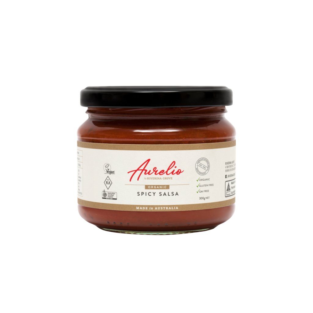 Aurelio - Organic Spicy Salsa 6 x 300g