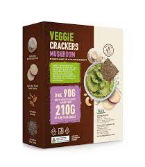 Back To Basic - Cracker - Veggie Cracker - Mushroom 8 x 90g