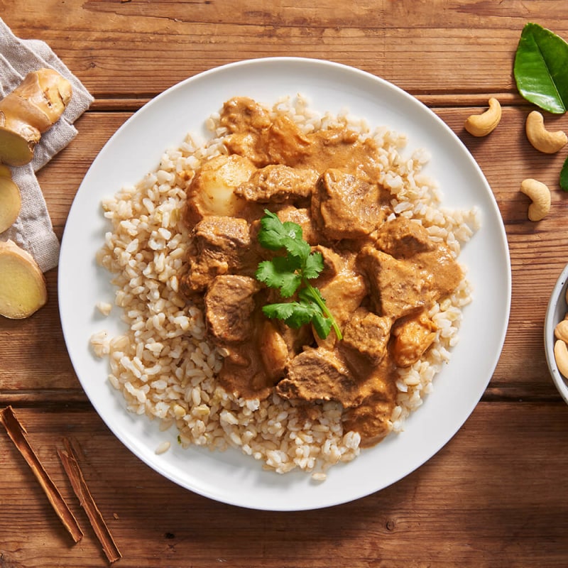 My Muscle Chef - Beef Massaman Curry with Brown Rice – Ding Oh Dong
