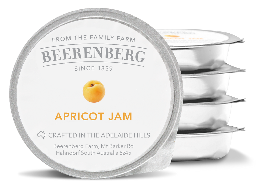 Beerenberg - Jam Mini Sterling - Apricot 120 Mini's x 15g