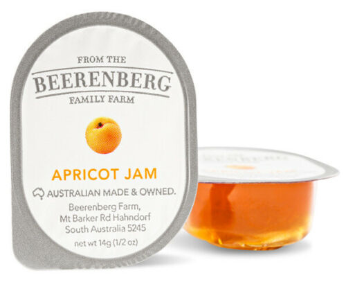Beerenberg - Jam Mini Tubs - Apricot 6 x 48 mini's x 14g