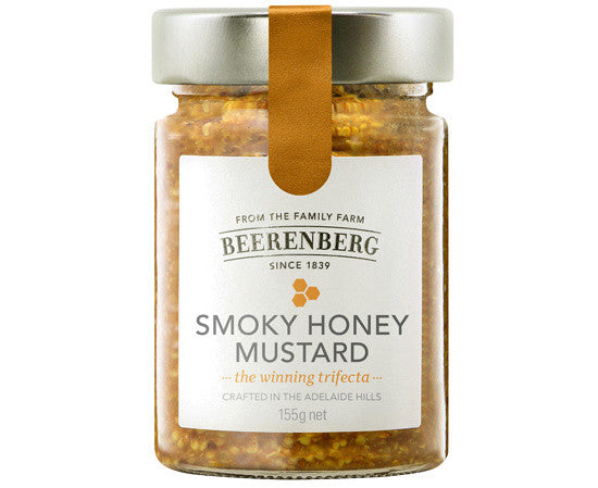 Beerenberg - Mustard - Smokey Honey 8 x 155g