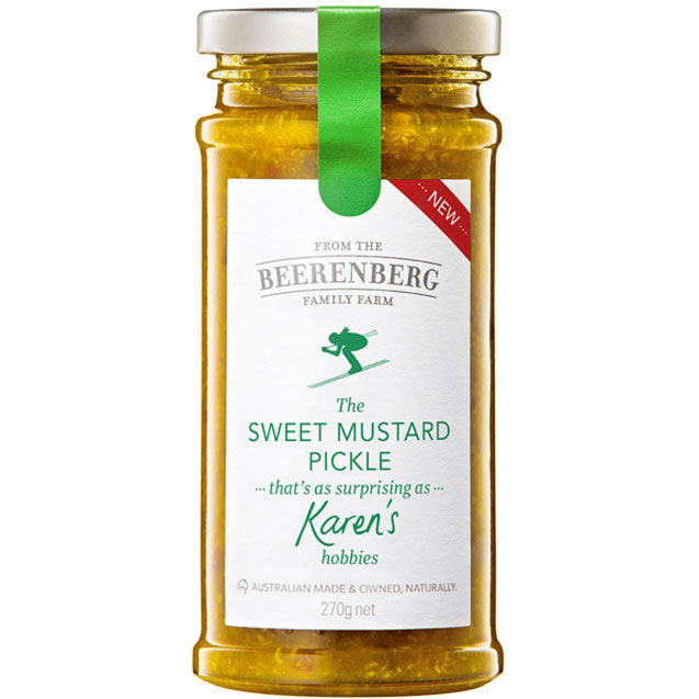 Beerenberg - Pickle - Sweet Mustard 8 x 260g