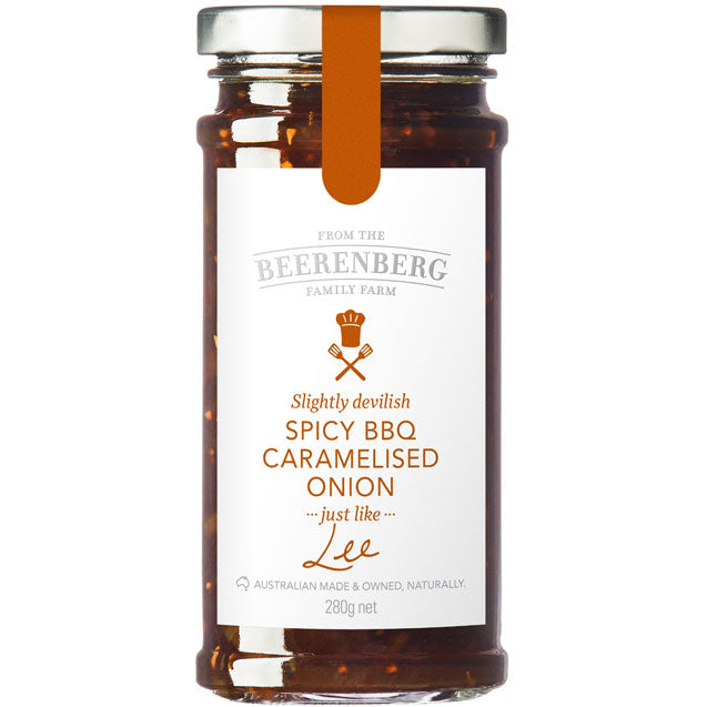Beerenberg - Relish - Spicy BBQ Caramelised Onion 8 x 280g