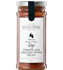 Beerenberg - Relish - Tomato & Cracked Pepper 8 x 265g