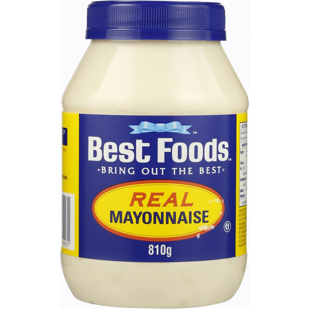 Best Foods - Sauce - Real Egg Mayonaise 5 x 810g