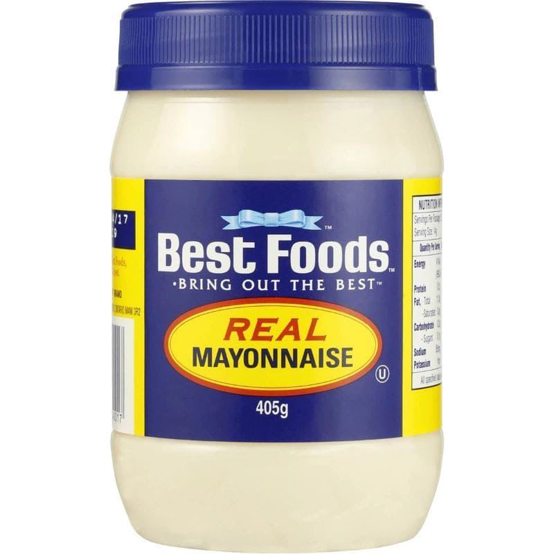 Best Foods - Sauce - Real Egg Mayonnaise 6x 405g