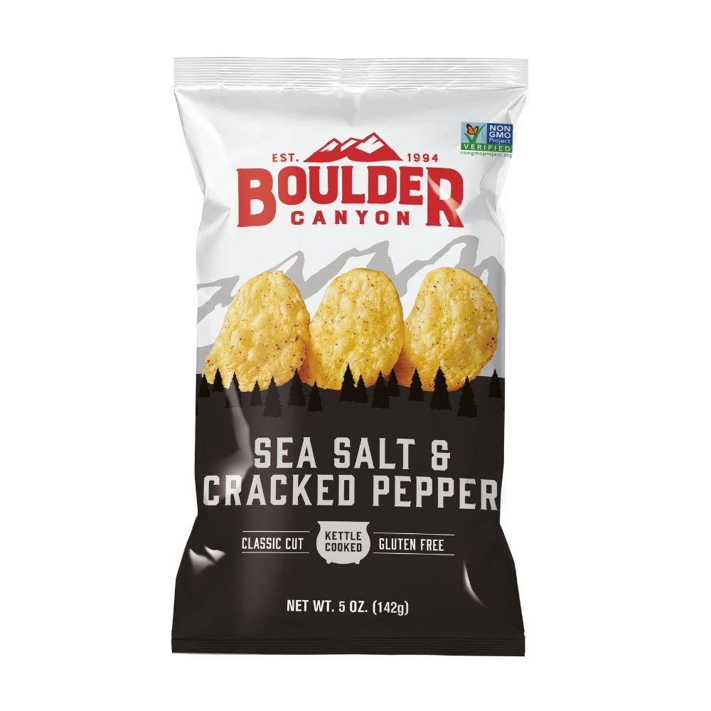 Boulder Canyon - Sea Salt & Cracked Pepper 12 x 142g