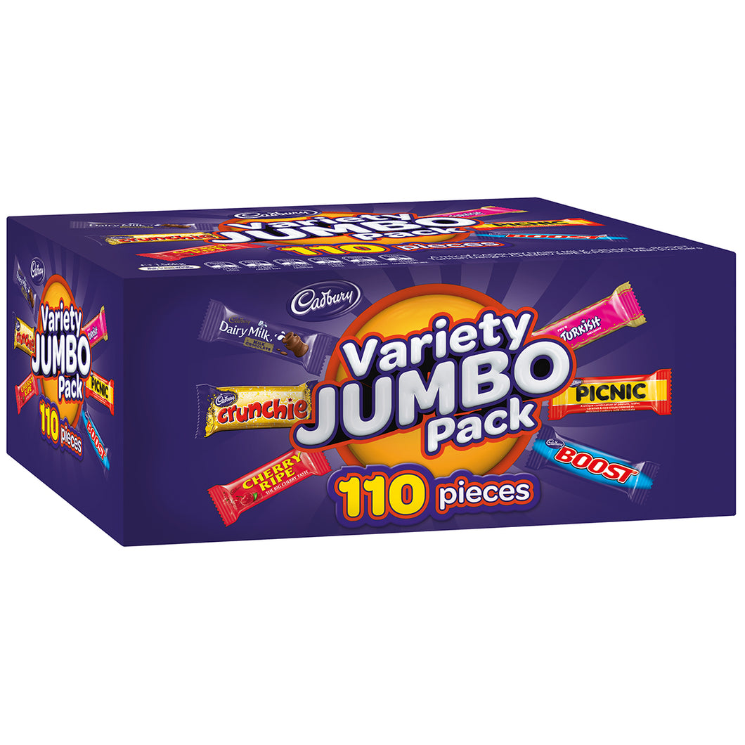 Cadbury - Variety Box - Jumbo Pack - 110 x 1560g