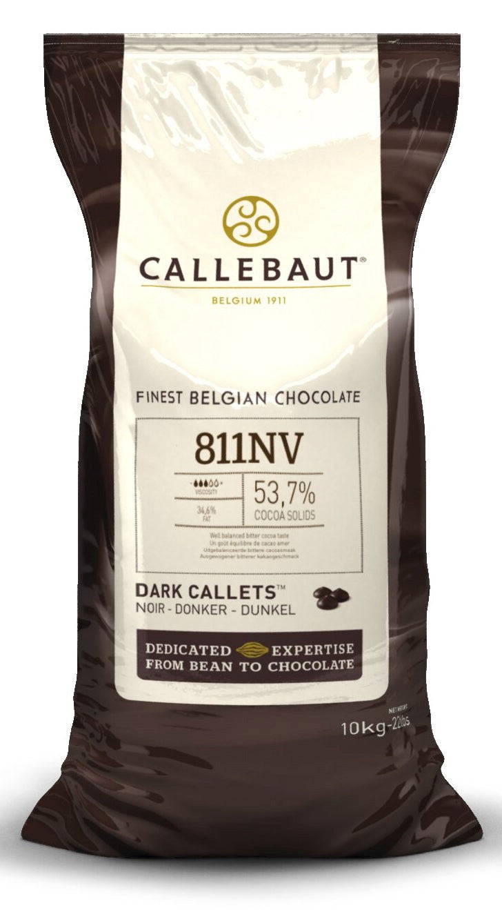 Callebaut - Dark Callets 53% - Chocolate 1 x 10000g