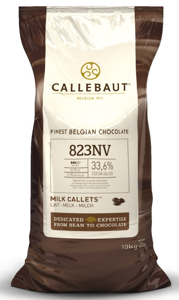 Callebaut - Milk Callets 33% - Chocolate 1 x 10000g