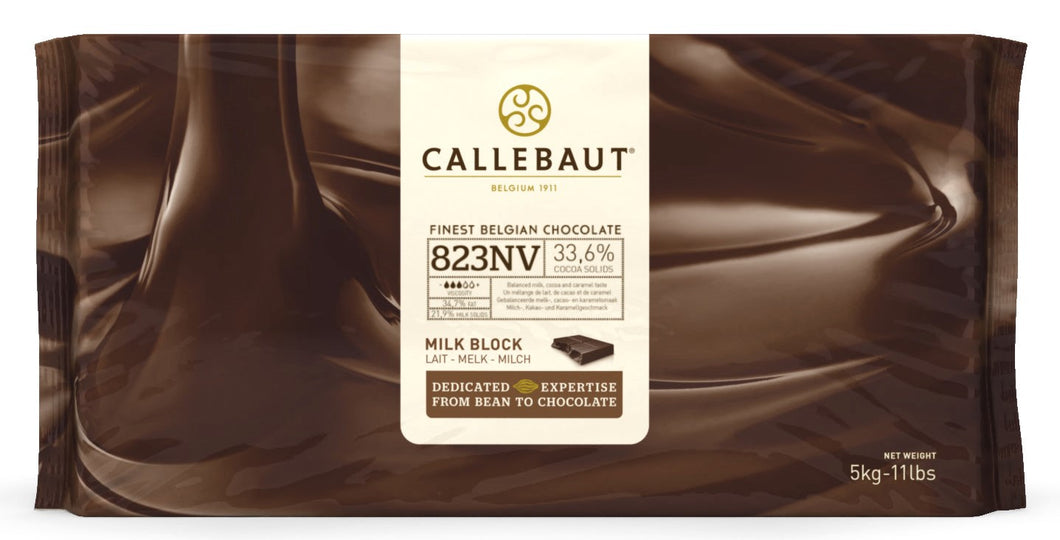 Callebaut - Milk Slab 33% - Chocolate 1 x 5000g